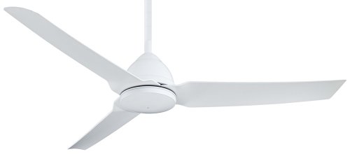 54 Minka Aire Java Flat White Indooroutdoor Ceiling Fan Bobbist191