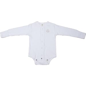 Snapibasic Long Sleeves Front Snap Bodysuit