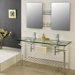 Dreamline Bathroom Contemporary Double Vanity Set