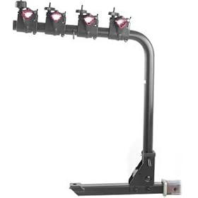 4-Bike 2,000 lb. Rated Towing Hitch Bicycle Rack