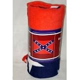 Confederate Flag Fleece Blanket