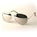 Premium Mirrored Aviator Sunglasses - Gold(3Pack) Special