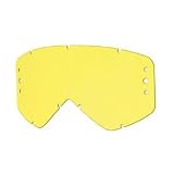 Smith Warp Motorcycle Goggle Replacement Lenses Single Yellow