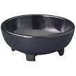 4 Ounce Black Molcajete Melamine (06-0979) Category: Bowls