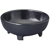4 Ounce Black Molcajete Melamine (06-0979) Category: Bowls