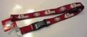 San Francisco 49ers Keychain Lanyard