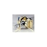 HD1-HRC Single Cyl. Hercular Deadbolt- Bright Chrome