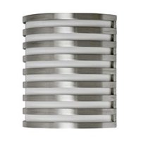 American Fluorescent BBW113SAEC Bilbao Outdoor Sconce, Smooth White Acrylic Diffuser with... by American Fluorescent