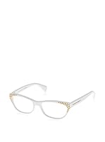 Alexander McQueen Montura AMQ 4222 (53 mm) Blanco / Oro