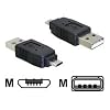 DELOCK Adapter USB micro-B male to USB2.0 A-male
