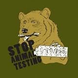 No Star: Animal Testing Funny T-Shirt - Mens Size L