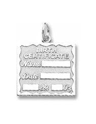 Rembrandt Charms Birth Certificate Charm