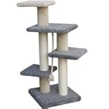 PetPal Grey Five Platform Cat Tree