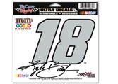#18 Kyle Busch 5x6 in Color Ultra Decal