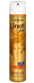L'Oreal Paris Elnett Satin Hairspray, Extra Strong Hold with UV Filter, Treated Hair, 11 Ounce