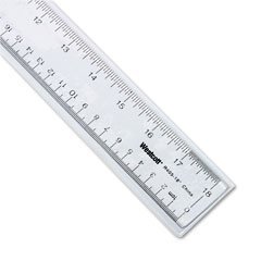 Buy ACM10562 - Westcott Acrylic Ruler with Hang-Up Hole online at Discounted New and Used prices. Delivered to your door with Childrens Toyshop.com