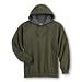 WearGuard Hooded Sueded Sweatshirt Lt Olive