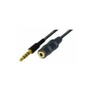 Audioadapter - Kopfh�rer-Adapter, vergoldete Kontakte, L�nge: 0,1 m (Stereo Adapter 3,5 mm auf Apple iPhone) f�r Apple iPhone 3g/ iPhone 1G --AIP1