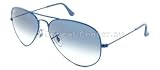 Ray-Ban Aviator 3025 088 3F 55 14 135 Matt Lunettes de soleil bleu