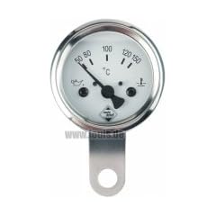 OELTEMPERATURANZEIGE M-D 48 MM, ELEKTR., EDELSTAHL