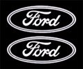 Ford Emblem Die Cutz Decal Auto Truck Car