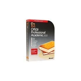 MICROSOFT Office Professional Academic 2010 - T6D-00123