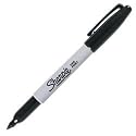 Sharpie Fine Point Permanent Markers, 12 Black Markers(30001)