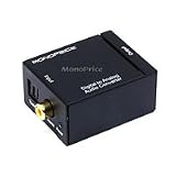 Digital Coax & Optical Toslink to Analog Audio Converter