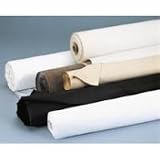 Medline White Protective Rubber Sheeting, 18 G, 25 Yards
