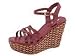 Schutz 20003001 | Women's Wedge Shoes Sian/Caramel Leather
