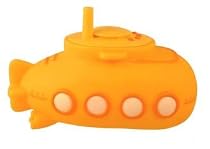 kids YELLOW Submarine FLOATING radio MUSIC Tub toy NEW