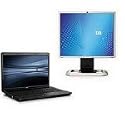 Bundle: HP 6830s Notebook PC Core 2 Duo (P8600) 2.4GHz 3GB (1x1GB+1x2GB) 320GB 17 inch TFT Blu-ray DVDRW SM DL LAN WLAN BT Vista Business (ATI Radeon HD 3430) + HP LP1965 19 inch TFT Monitor (NA837ET#ABU? L1965)