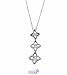 10K White Gold 0.25 Carat Diamond Pendant