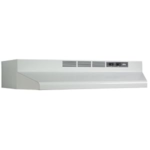 Broan 403001 Economy 30-Inch Under Cabinet Mount Range Hood, White