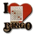 I Love Bingo Lapel Pin #66