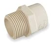 Industrial Grade 2GKA5 Adapter, 1 In, Slip x MPT, CPVC