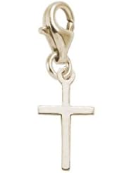 Rembrandt Charms Cross Charm with Lobster Clasp