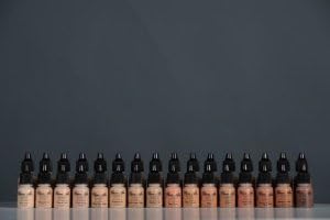 Glam Air Airbrush Matte Foundation Makeup"long Lasting" Flawless, Beautiful, Water Based, Natural Looking Skin (0.25 Oz Bottle)