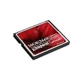 Kingston Technology CF/16GB-U3 16GB 266x Ultimate CompactFlash with Recovery Software (Black)