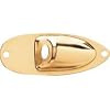 Fender Guitar Jack Plate Gold