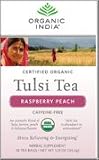 Raspberry Peach Tulsi Tea by Organic India