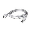 Cables To Go 02318 8-pin Mini-Din Male/Male Serial Cable, Charcoal (10 Feet/ 3.04 Meters)