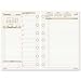 Daily Planner Refill,Jan-Dec,2PPD,7HP,8-1/2x5-1/2,WE/CM, Sold as 1 each