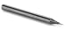 Niagara Cutter 059575 Square End Mill .010 Flute, 1 1/2 L, 1/8 Shank, Carbide, 2xFL