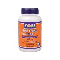 Now Foods Red Yeast Rice w/ CoQ10, 120 caps ( Multi-Pack)