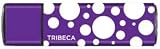 Tribeca Splash USB Drive 4GB Purple Polka Dots