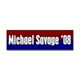 Michael Savage For President `08 Bumper Sticker