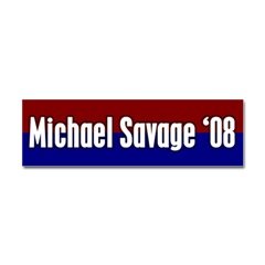 Cover image : Michael Savage For President '08 Bumper Sticker