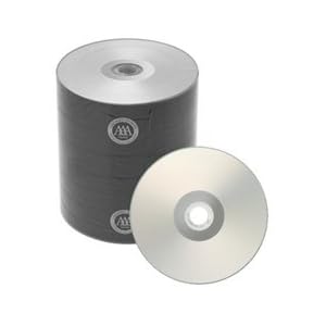 100 Prodisc Spin-X Diamond Certified 48x CD-R 80min 700MB Silver Inkjet Hub Printable
