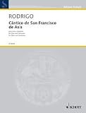 Cantico de San Francisco de Asis f�r gemischten Chor und Orchester - Joaquin Rodrigo